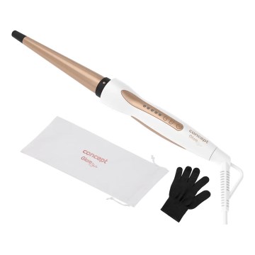 Concept KK2125 - konuslik lokitang GLAM STYLE 42W/230V valge/roosakuld