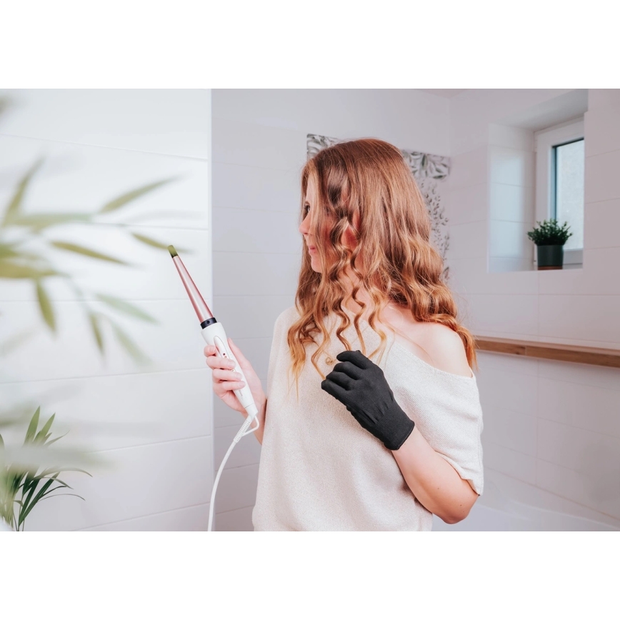 Concept KK2125 - konuslik lokitang GLAM STYLE 42W/230V valge/roosakuld