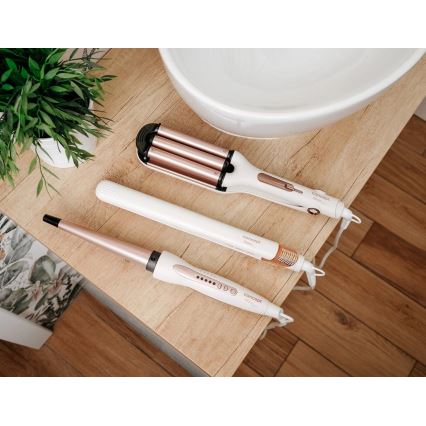 Concept KK2125 - konuslik lokitang GLAM STYLE 42W/230V valge/roosakuld