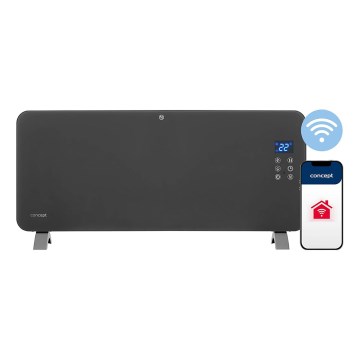 Concept KS4100 - Nutikas elektriline otseküttekeha/konvektor 1000/2000W Wi-Fi IP24 hall