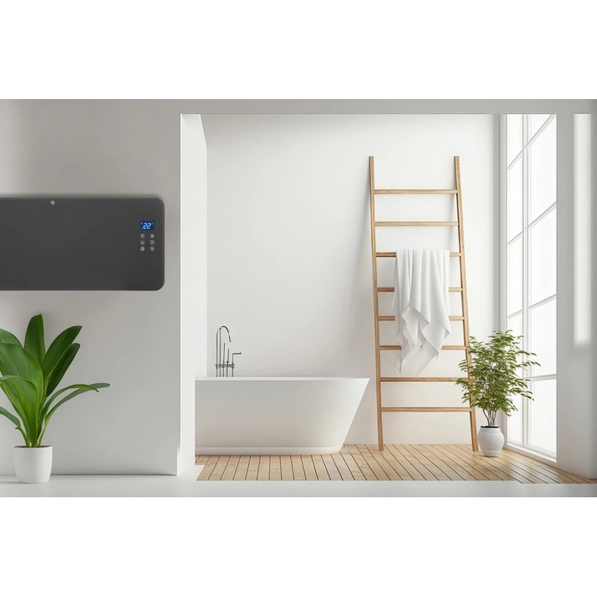 Concept KS4100 - Nutikas elektriline otseküttekeha/konvektor 1000/2000W Wi-Fi IP24 hall