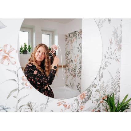 Concept KT2140 - Kolmesilindriline lokitaja GLAM STYLE 100W/230V valge/roosakuldne