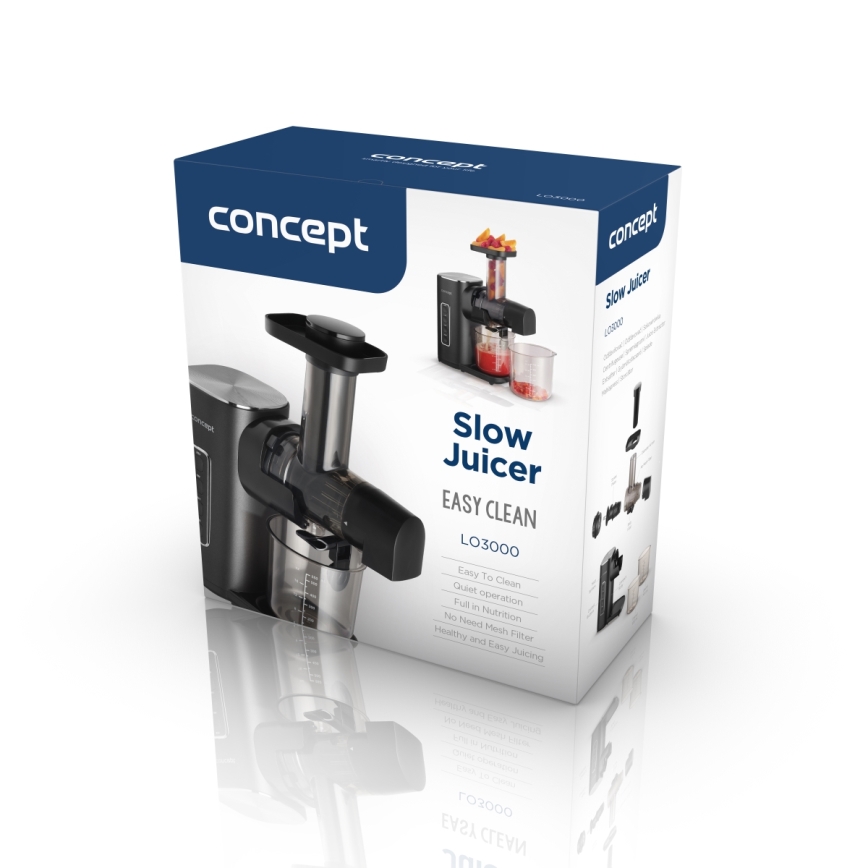 Concept LO3000 - Tigu mahlapress EASY CLEAN 150W/230V