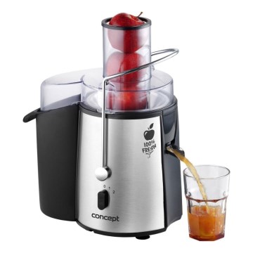 Concept LO7026 - Tsentrifugaalne mahlapress 1000W/230V must/roostevaba teras