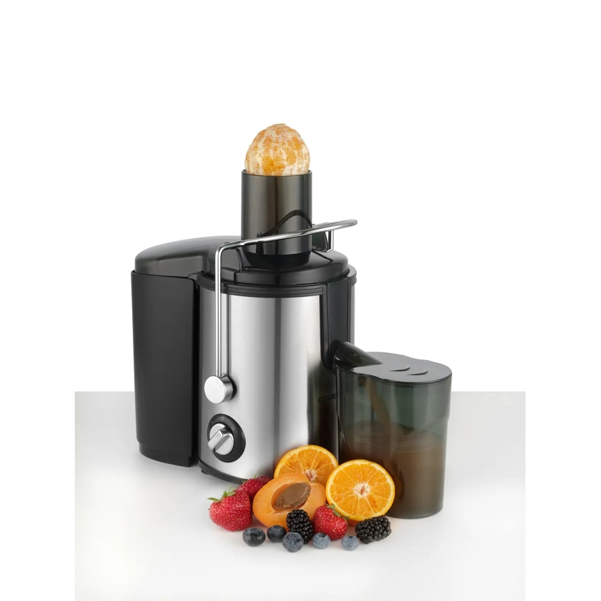 Concept LO7095 - tsentrifugaalne mahlapress 1000W/230V must/roostevabast terasest