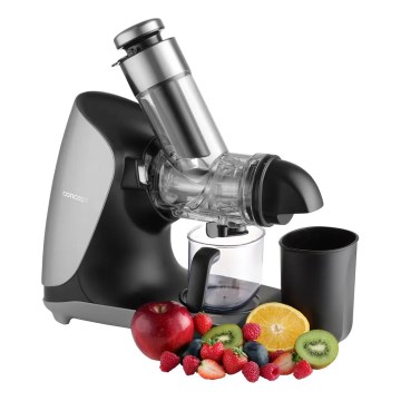 Concept LO7250 - Horisontaalne šnekmahlapress 200W/230V must/roostevaba teras