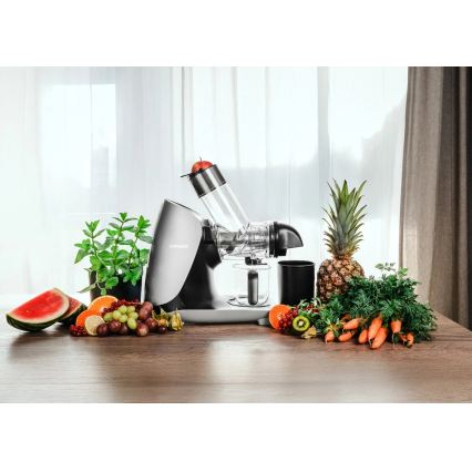 Concept LO7250 - Horisontaalne šnekmahlapress 200W/230V must/roostevaba teras
