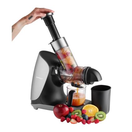 Concept LO7250 - Horisontaalne šnekmahlapress 200W/230V must/roostevaba teras