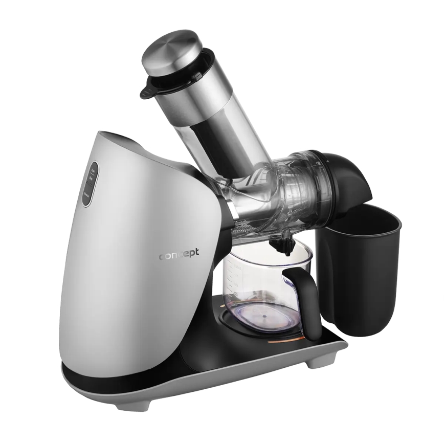 Concept LO7250 - Horisontaalne šnekmahlapress 200W/230V must/roostevaba teras
