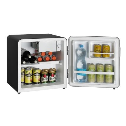 Concept LR2047bcN - Retro minibaar 47 l must