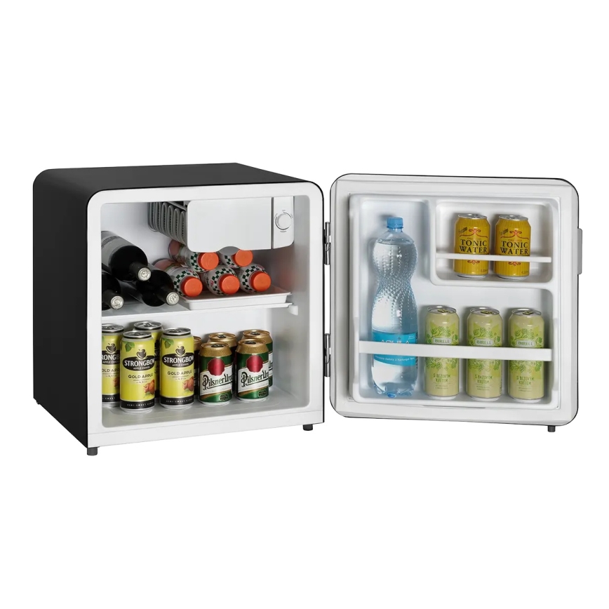 Concept LR2047bcN - Retro minibaar 47 l must
