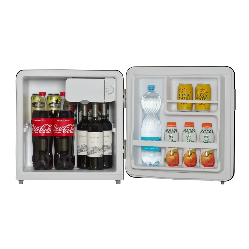 Concept LR2047bcN - Retro minibaar 47 l must