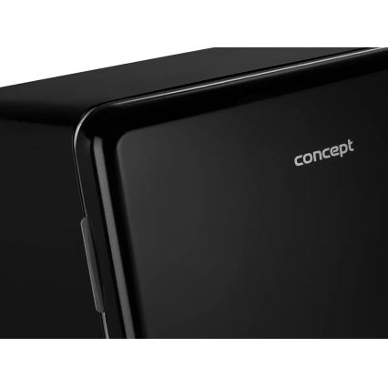 Concept LR2047bcN - Retro minibaar 47 l must