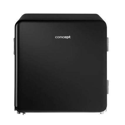 Concept LR2047bcN - Retro minibaar 47 l must