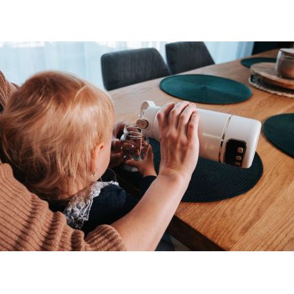 Concept OC4000 - Reisikuumutaja vee ja piima soojendamiseks KIDO 500 ml 36W/7,4V 5000 mAh beež