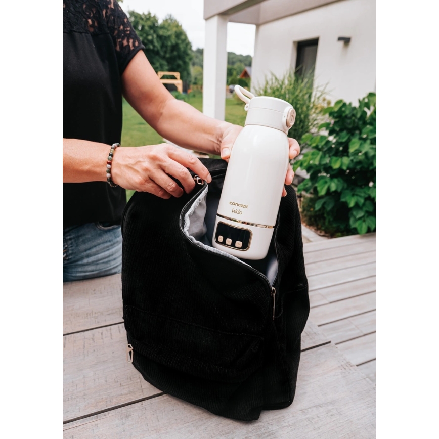 Concept OC4000 - Reisikuumutaja vee ja piima soojendamiseks KIDO 500 ml 36W/7,4V 5000 mAh beež