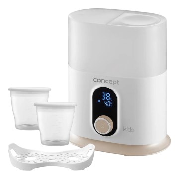 Concept OL4010 - KIDO 3-ühes pudelisoojendaja 200W/230V valge