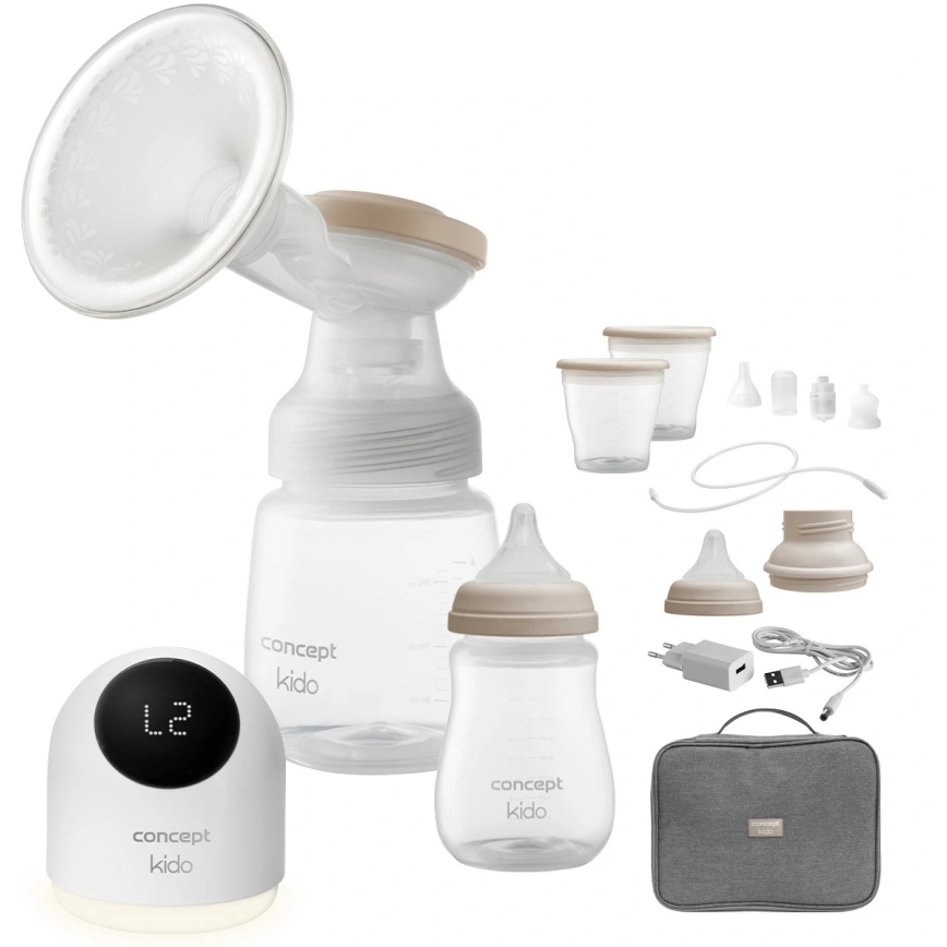 Concept OM4000 - Elektriline 2-ühes KIDO rinnapump, valge