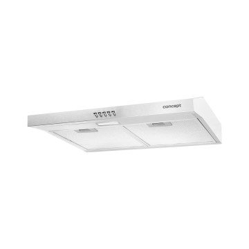 Concept OPP1260ss - Aluskapi alla paigaldatav õhupuhasti 59,5 cm, roostevabast terasest