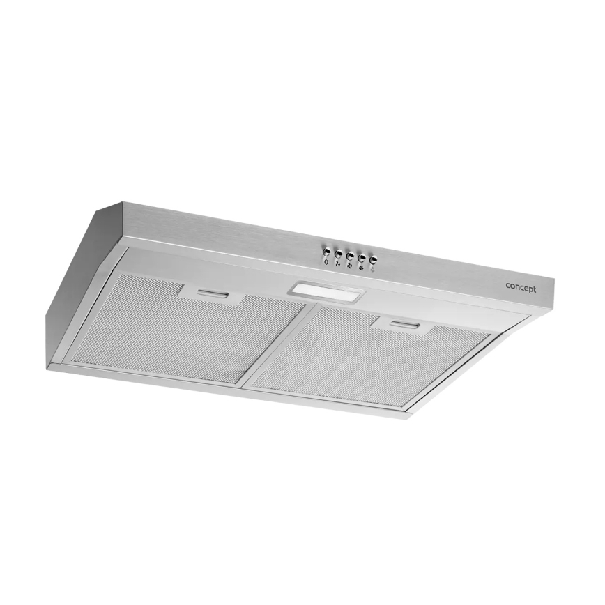 Concept OPP1260ss - Aluskapi alla paigaldatav õhupuhasti 59,5 cm, roostevabast terasest