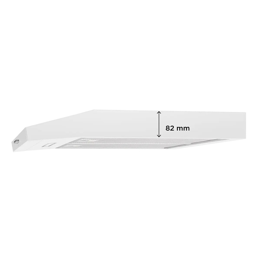Concept OPP1260wh - Köögikapi alla paigaldatav õhupuhasti 59,5 cm valge