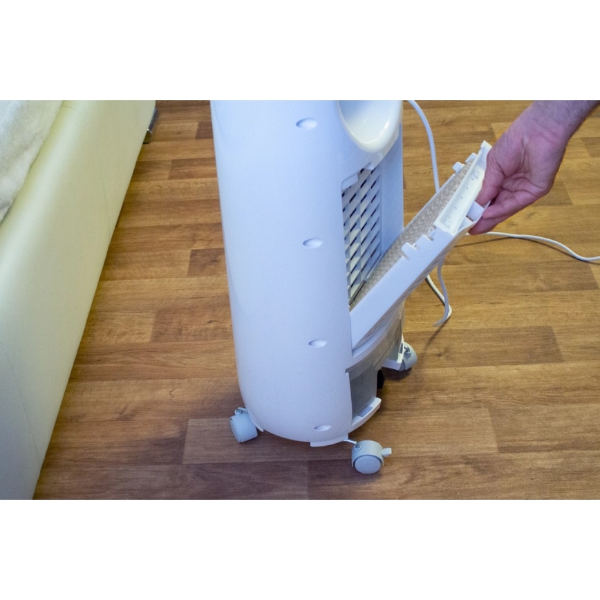 Concept OV5220 - Multifunktsionaalne mobiilne õhkjahuti 4-ühes 5 l 80W/230V valge + kaugjuhtimispult