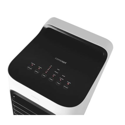 Concept OV5230 - Mobiilne õhujahuti 2-ühes 6 l 80W/230V valge + kaugjuhtimispult