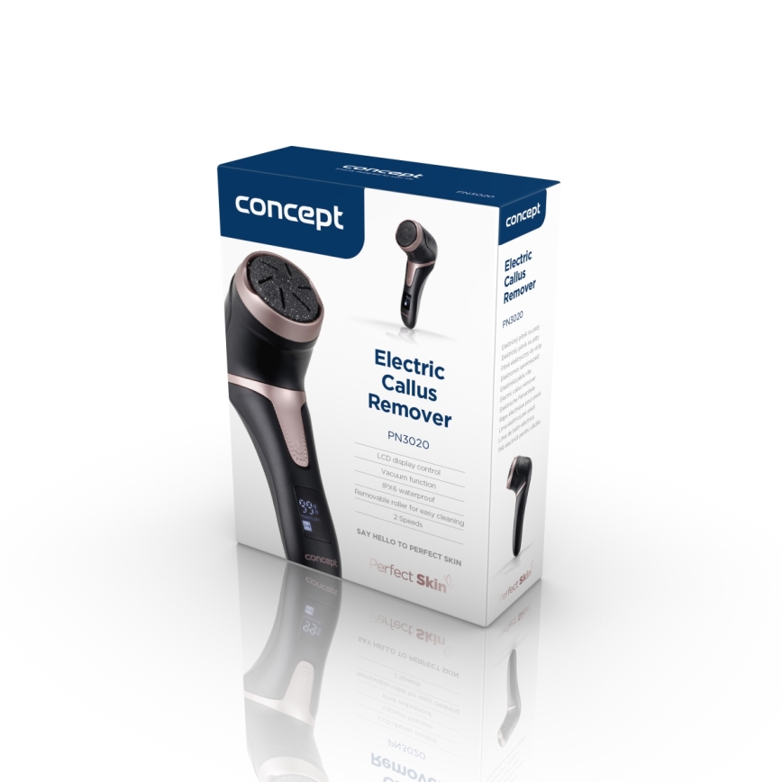 Concept PN3020 - Elektriline kannaviil PERFECT SKIN 5V 1200 mAh IPX6 must/roosakuld