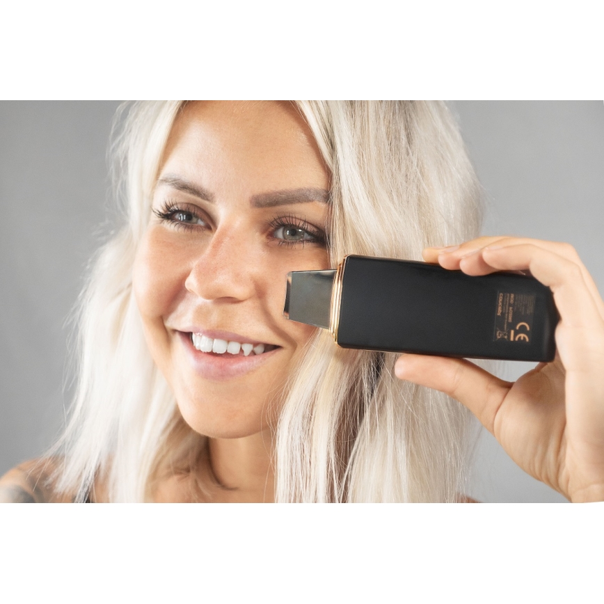 Concept PO2060 - Kosmeetiline ultraheli spaatel PERFECT SKIN 3,5W/5V USB 500 mAh IPX6 must