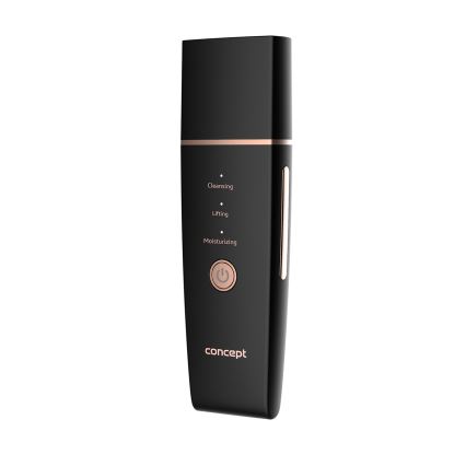 Concept PO2060 - Kosmeetiline ultraheli spaatel PERFECT SKIN 3,5W/5V USB 500 mAh IPX6 must