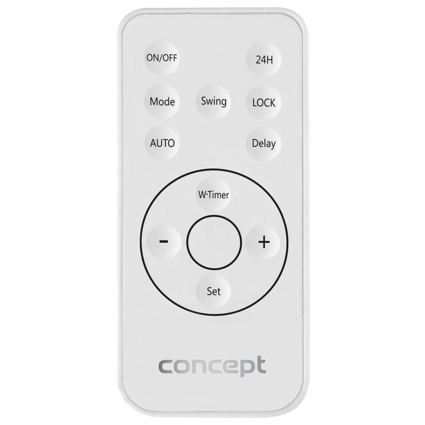 Concept QH4000 - Elektriline soojendi 1000/2000W IP22 valge + kaugjuhtimispult