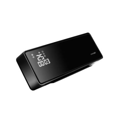 Concept QH4001 - Elektriline kütteseade 1000/2000W IP22 must + kaugjuhtimispult