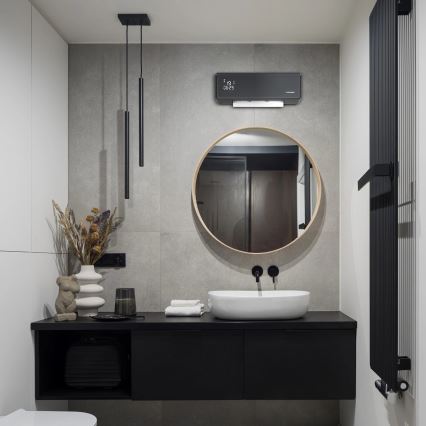 Concept QH4100 - Elektriradiaator 1000/2000W Wi-Fi IP22 hall + kaugjuhtimispult