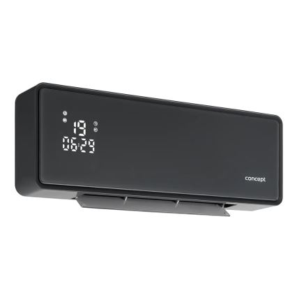 Concept QH4100 - Elektriradiaator 1000/2000W Wi-Fi IP22 hall + kaugjuhtimispult