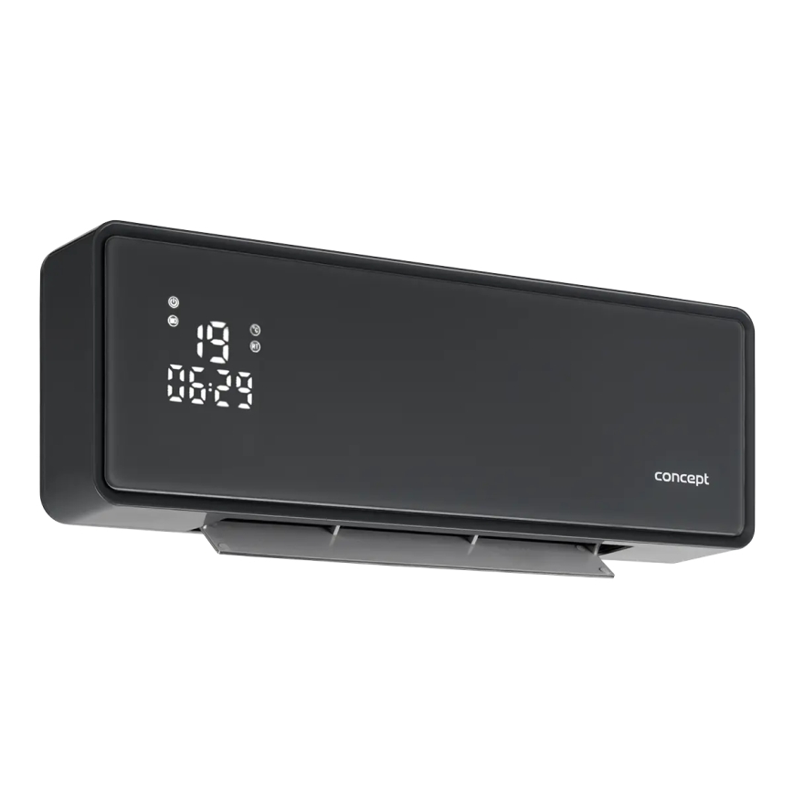 Concept QH4100 - Elektriradiaator 1000/2000W Wi-Fi IP22 hall + kaugjuhtimispult