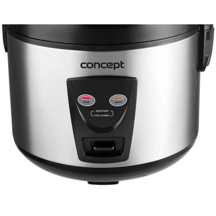 Concept RE2020 - Riisikeetja 2-ühes 650W/230V 1,5 l roostevabast terasest/must