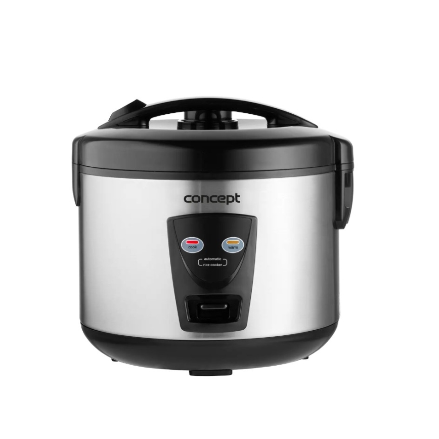 Concept RE2020 - Riisikeetja 2-ühes 650W/230V 1,5 l roostevabast terasest/must