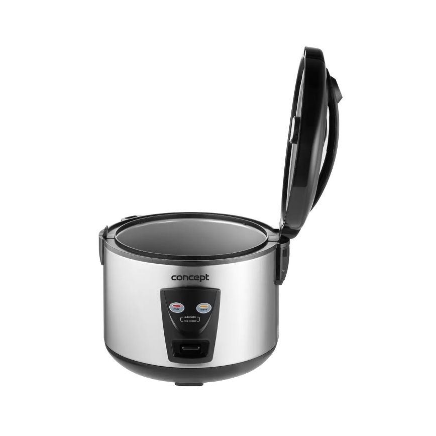 Concept RE2020 - Riisikeetja 2-ühes 650W/230V 1,5 l roostevabast terasest/must