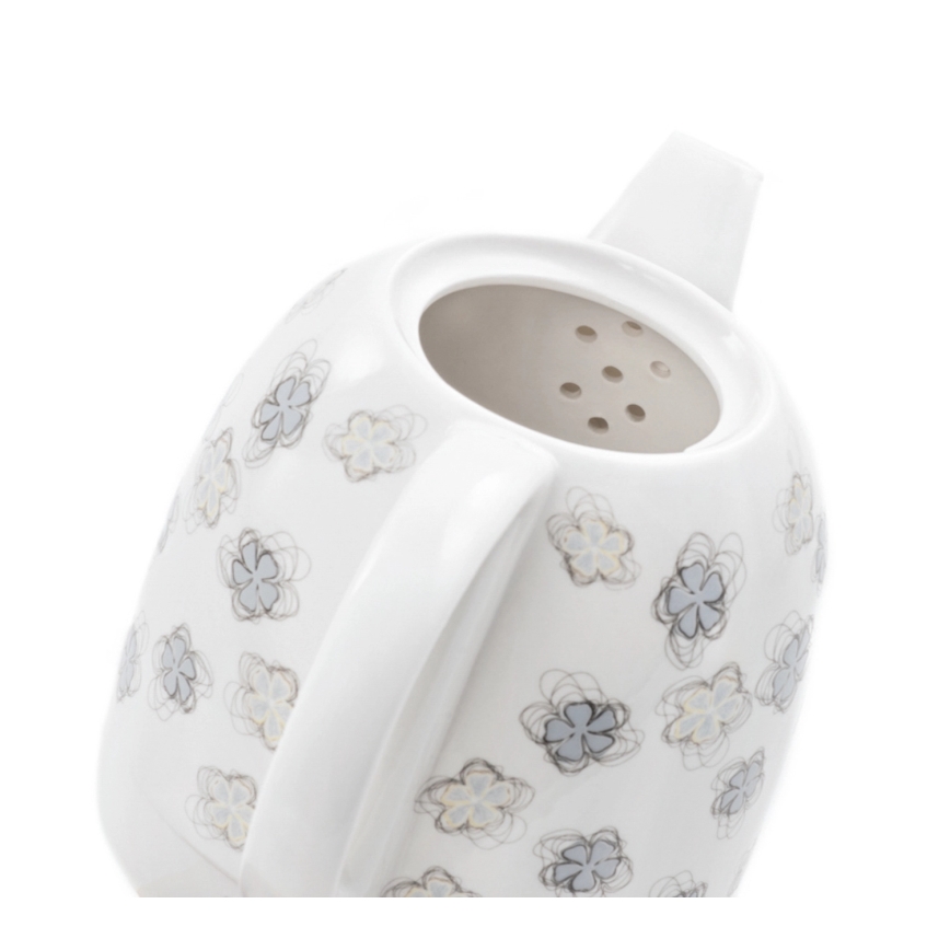 Concept RK0010ne - Elektriline veekeetja 1 l 1100W/230V valge/keraamika