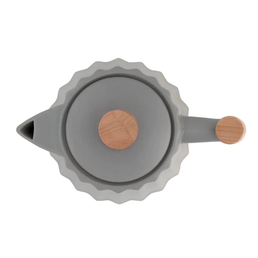 Concept RK0092 - Elektriline veekeetja 1,5 l 1500W/230V tumehall/puidu dekor/keraamika