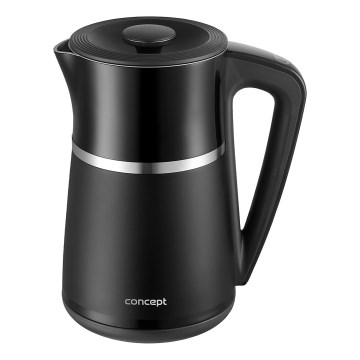 Concept RK3100 - Kiirveekeetja temperatuuri reguleerimisega 1,7 l 2200W/230V must