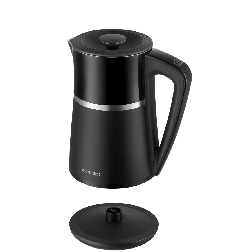 Concept RK3100 - Kiirveekeetja temperatuuri reguleerimisega 1,7 l 2200W/230V must