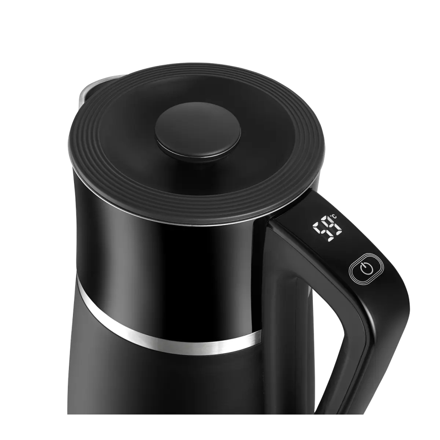 Concept RK3100 - Kiirveekeetja temperatuuri reguleerimisega 1,7 l 2200W/230V must