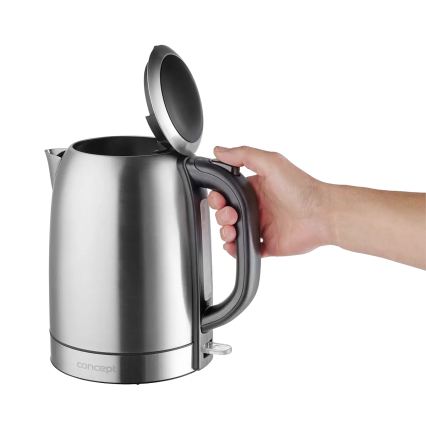 Concept RK3240 - Elektriline veekeetja 1,7 l 2200W/230V roostevaba teras