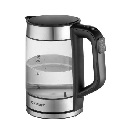 Concept RK4067 - Kiirveekeetja temperatuuri reguleerimisega 1,7 l 2200W/230V roostevaba teras