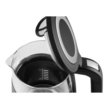 Concept RK4100 - Kiirveekeetja temperatuuri reguleerimisega 1,7 l 2200W/230V must