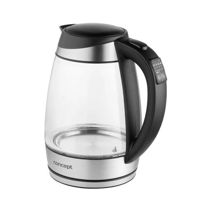 Concept RK4120 - roostevabast terasest 1,7 l elektriline veekeetja temperatuuriregulatsiooniga 2200W/230V