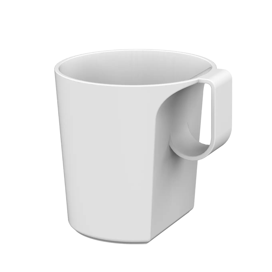 Concept RK7030 - Kompaktne reisiveekeetja 0,5 l, 1080 W/230 V, hall/valge + 2 tassi