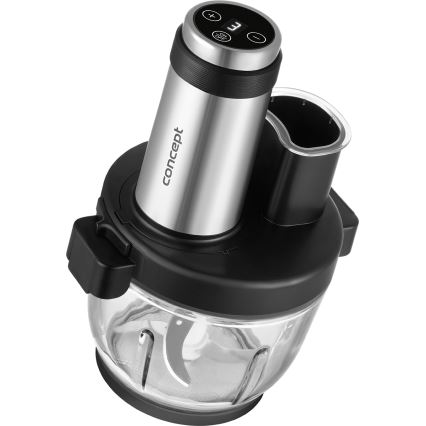 Concept RM3300 - Köögirobot koos riiviga 1000W/230V must/roostevaba