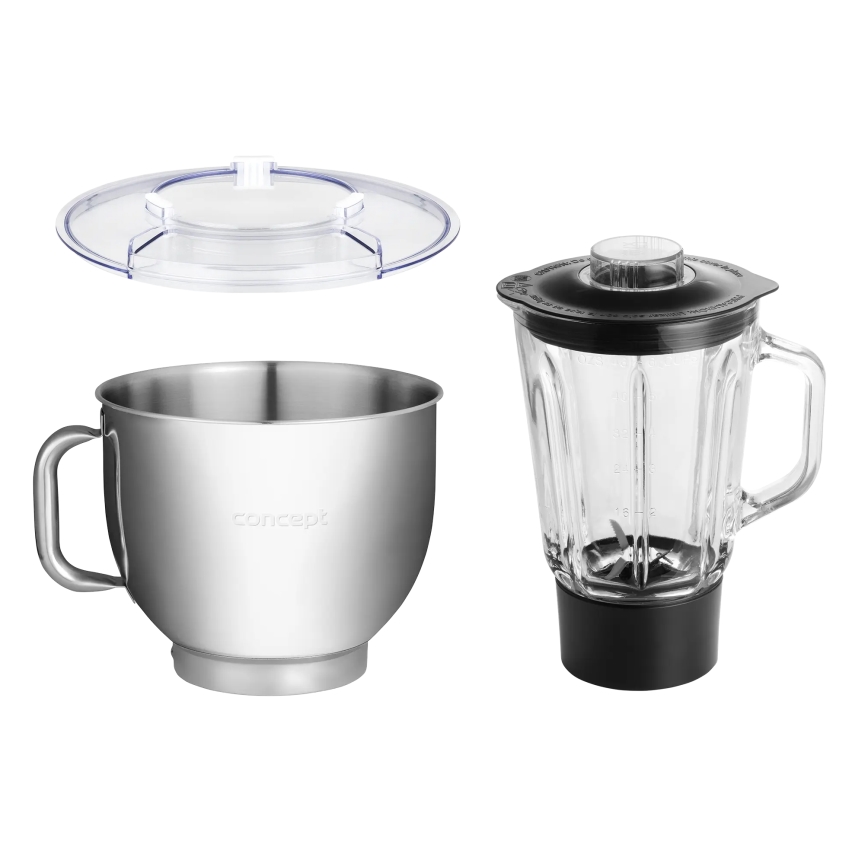 Concept RM6000 - Planetaarne köögimikser  DOUGH EXPERT 1900W/230V antratsiit/roostevaba teras